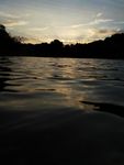 夕阳湖光山色