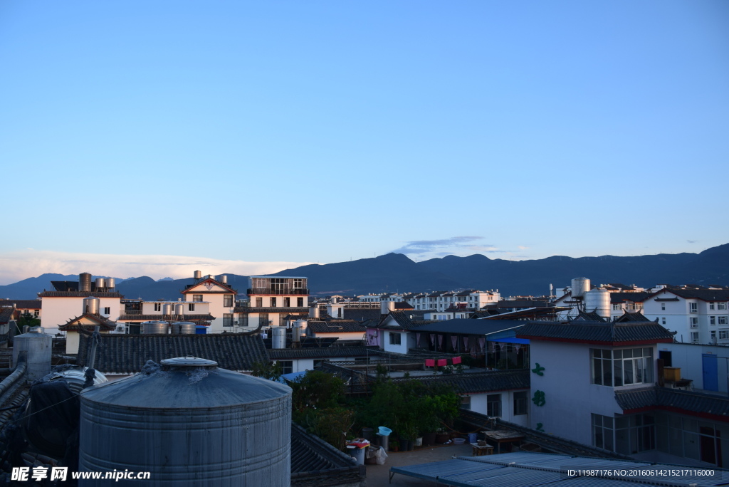 丽江清晨风景