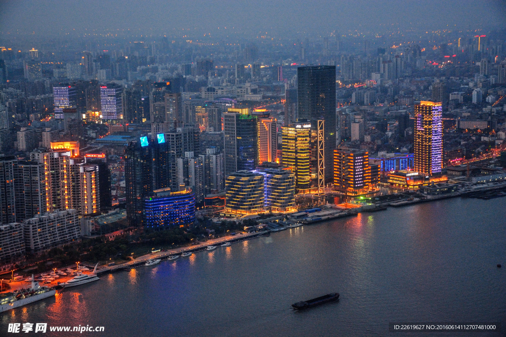 上海浦西夜景