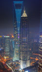 上海陆家嘴夜景