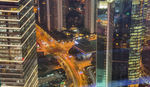 上海陆家嘴夜景