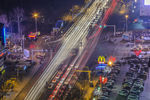 淄博公路车流夜景
