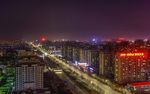 淄博世纪路夜景