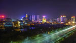 淄博张店火炬公园夜景