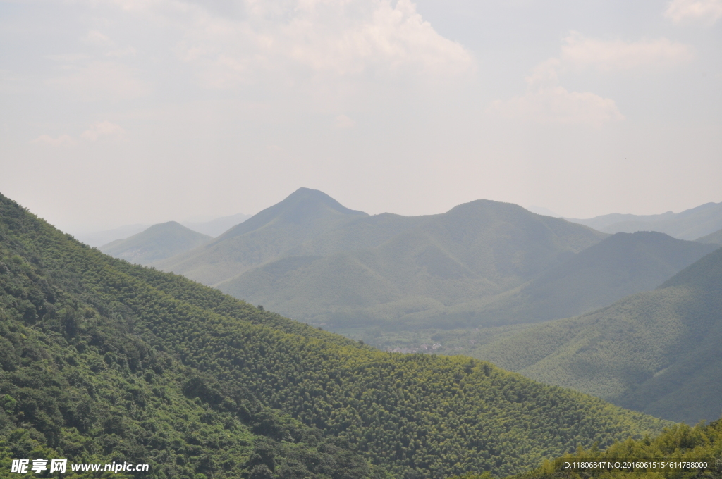 远山 竹海