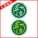 草方牙膏LOGO