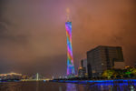 广州夜游珠江夜景