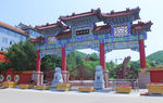 古寺牌坊图片