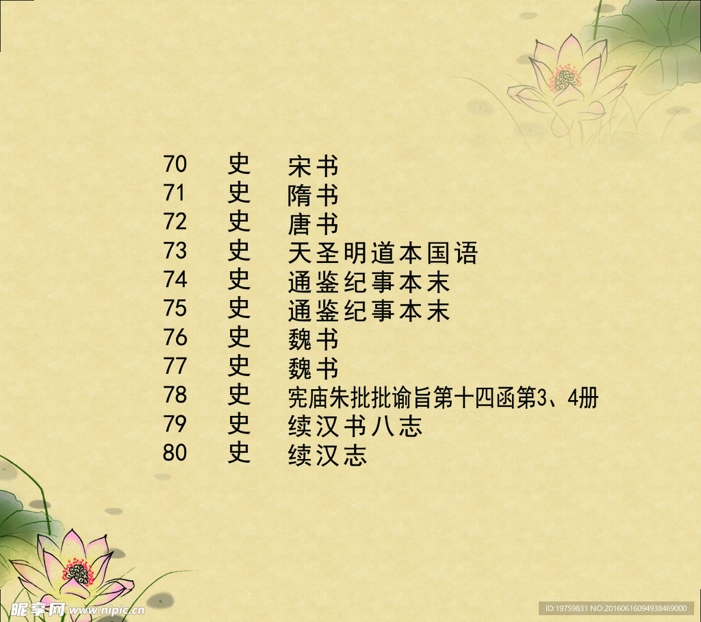 图书馆 标签