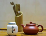 装茶叶的茶摆件