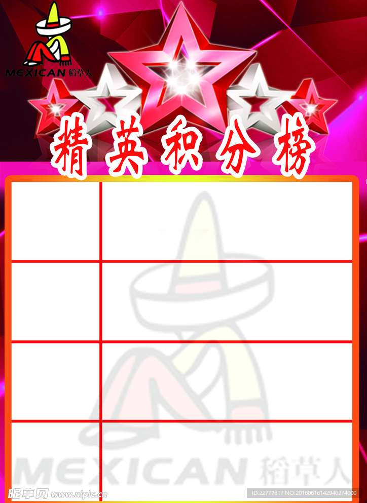 积分榜