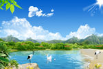 山水风景