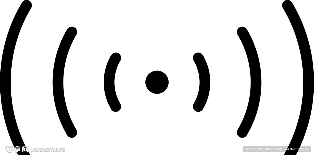 wifi标志 信号 手机 雷达
