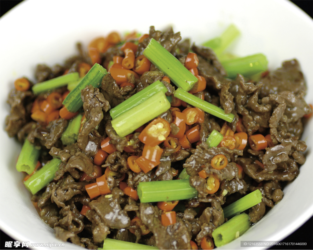 小炒黄牛肉
