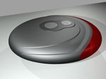 自行车车灯3D模型