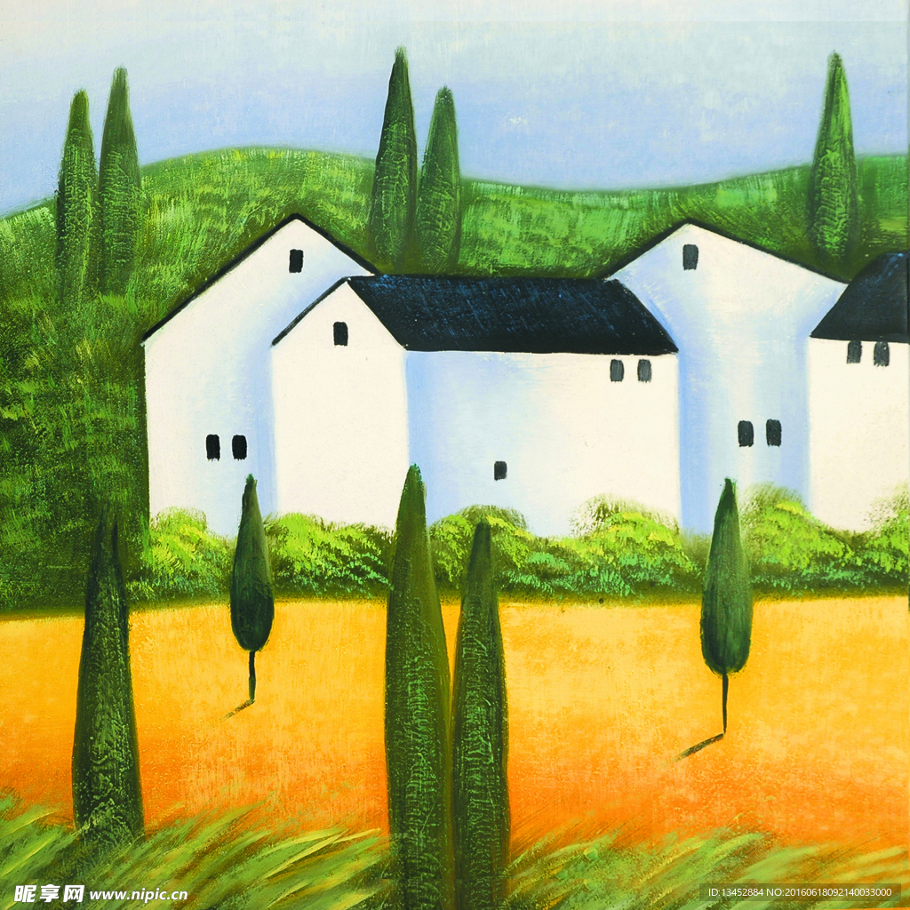 风景油画