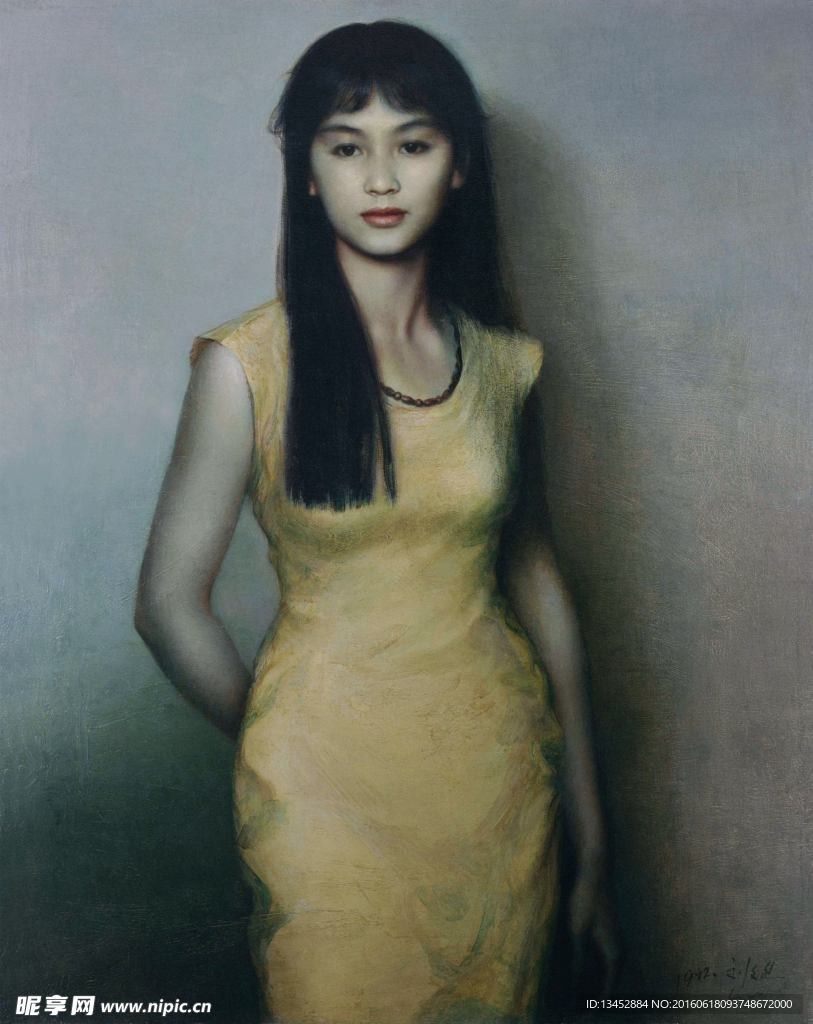 长发美女