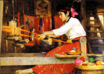 纺织女工