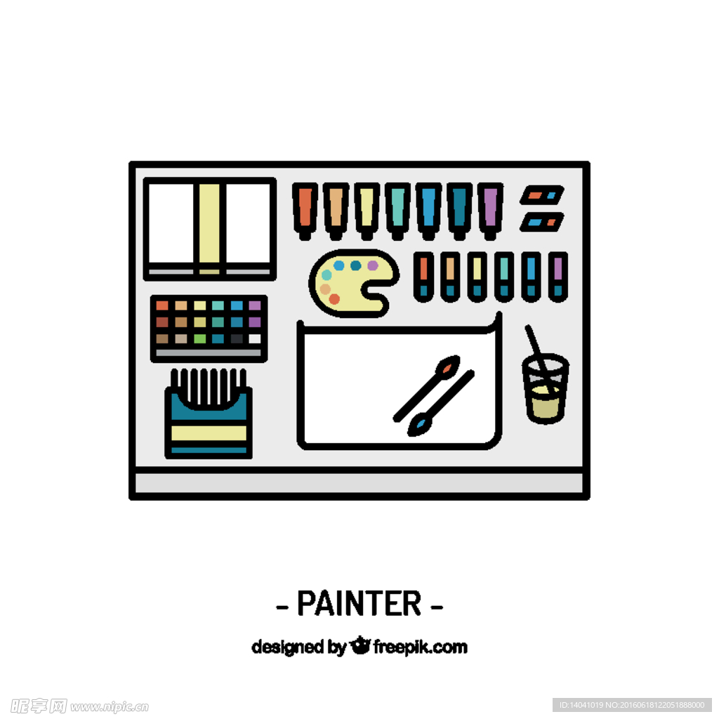 画家工作场所设计