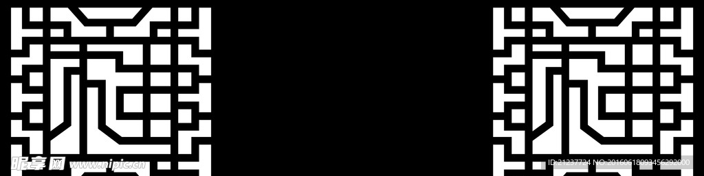 木窗格