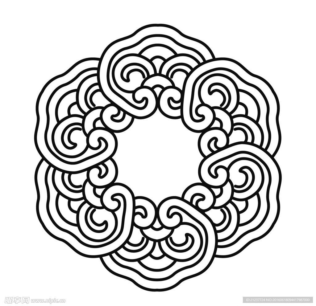 吉祥 云纹