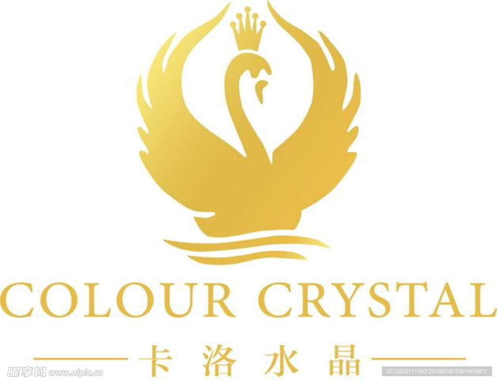 卡洛水晶logo标志