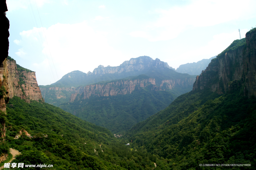 万仙山风景照