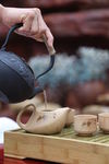 倒茶