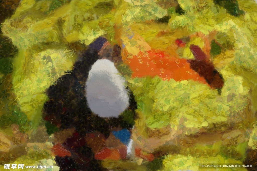 抽象装饰画 油画