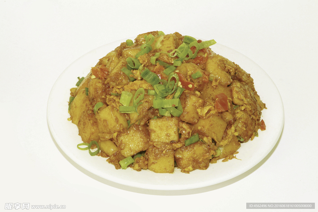 土豆焖虾