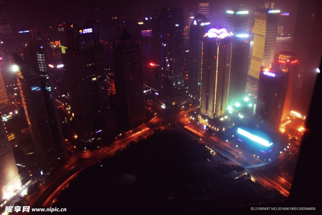 陆家嘴夜晚