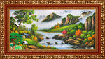 山水油画