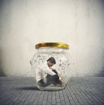 困扰的男人