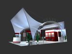 展览 展厅 展台模型
