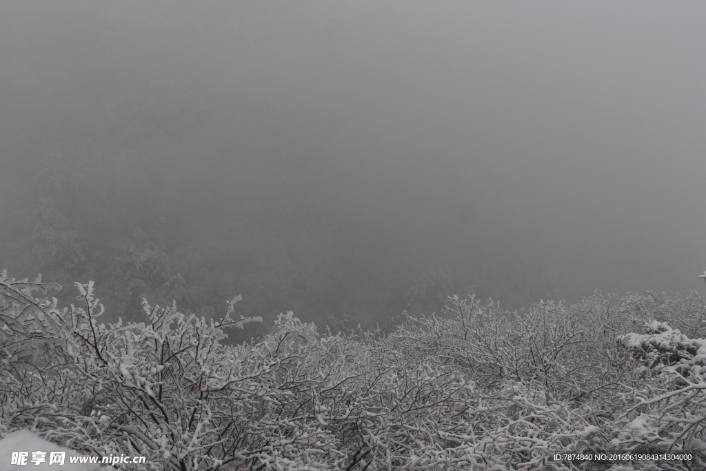 长城雪景