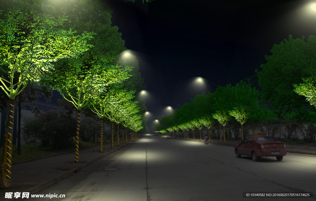 马路照明亮化设计方案