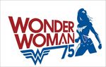 DC漫画神奇女侠75周年标志