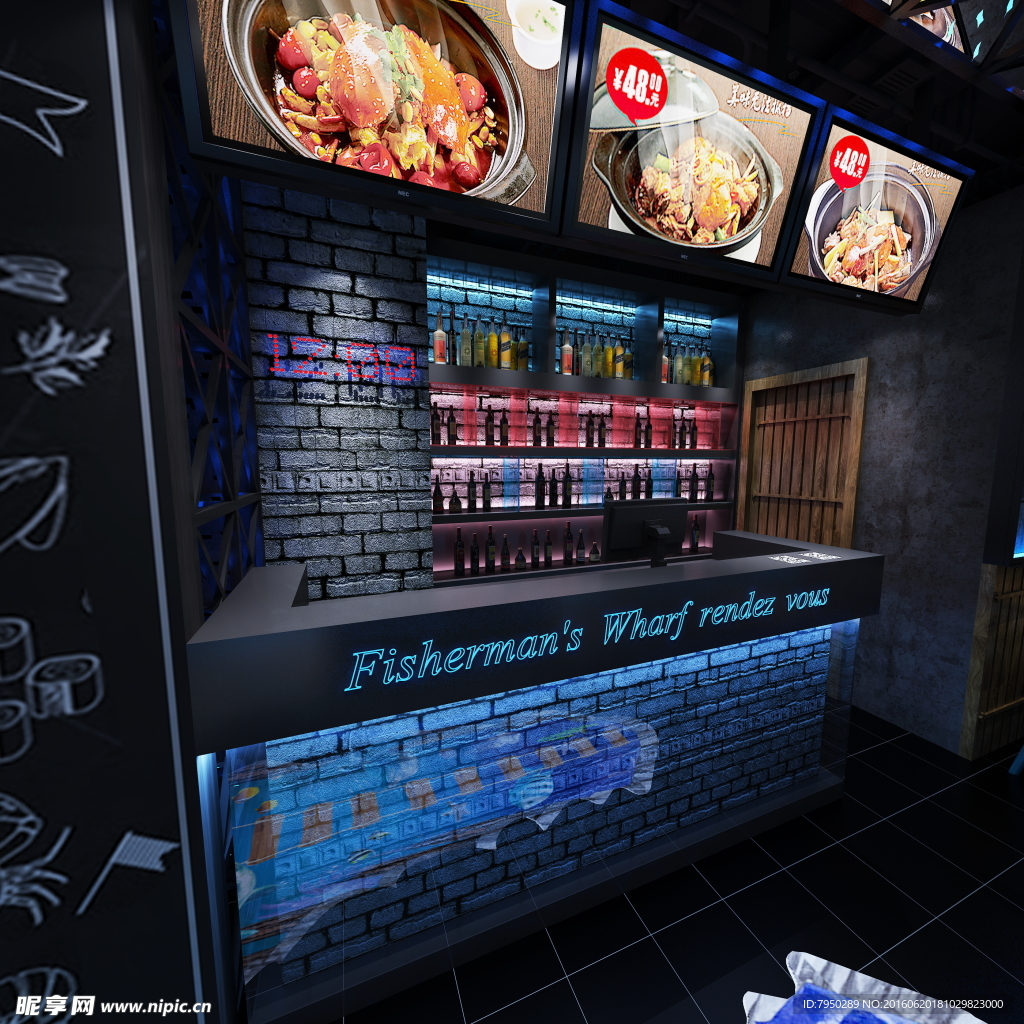 爱丽舍3D广州工程案例效果图