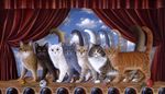 工笔画猫