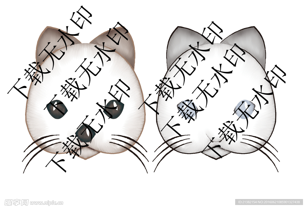 手绘小猫