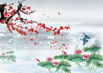 国画山水画
