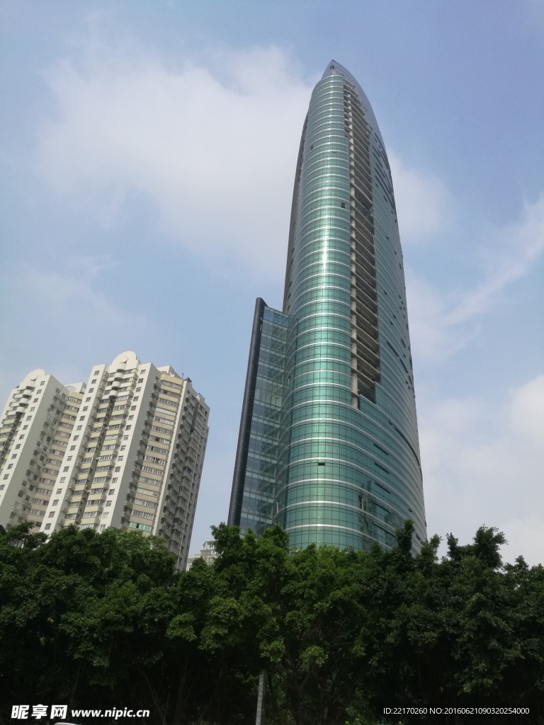 高楼大厦 弧形建筑