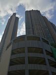 高楼大厦 弧形建筑