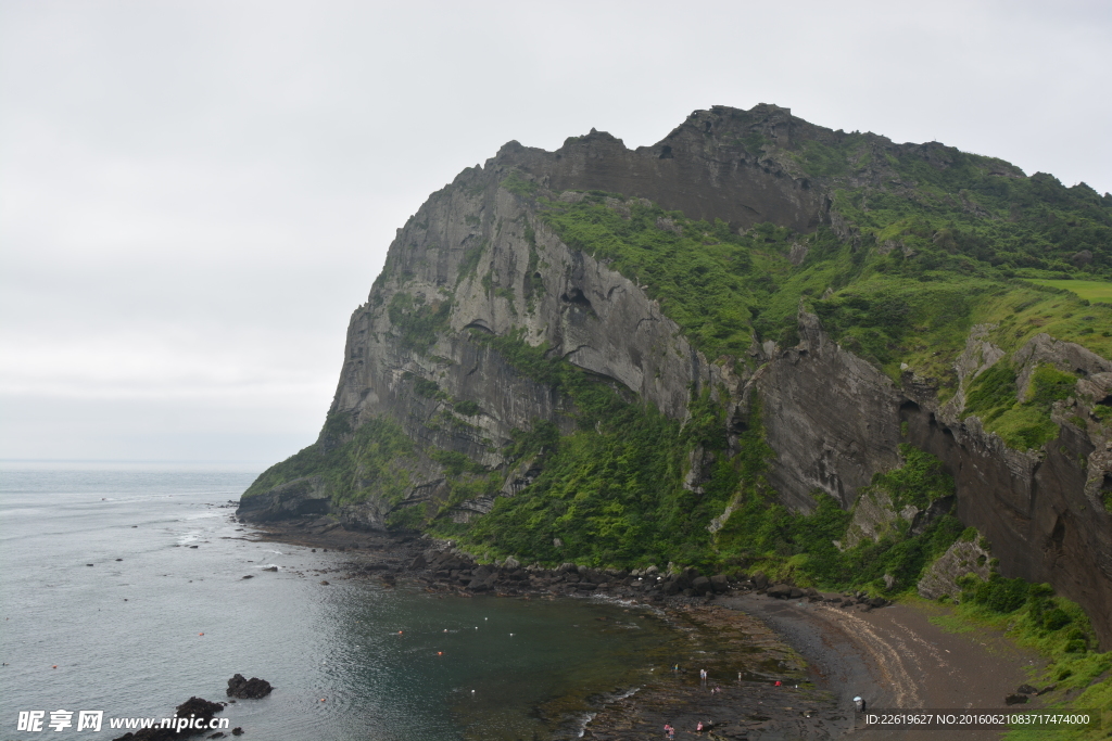 韩国济州岛城山日出峰