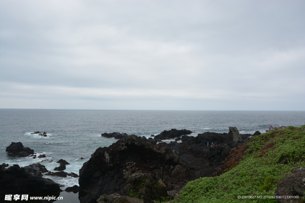 韩国济州岛城山日出峰