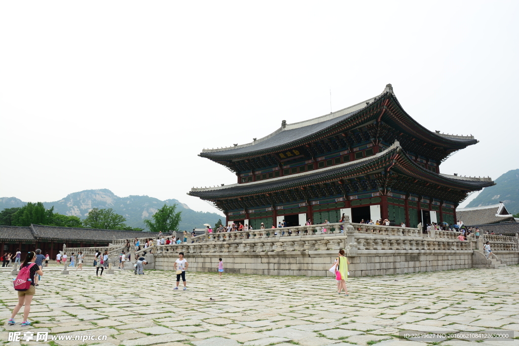 韩国景福宫勤政殿