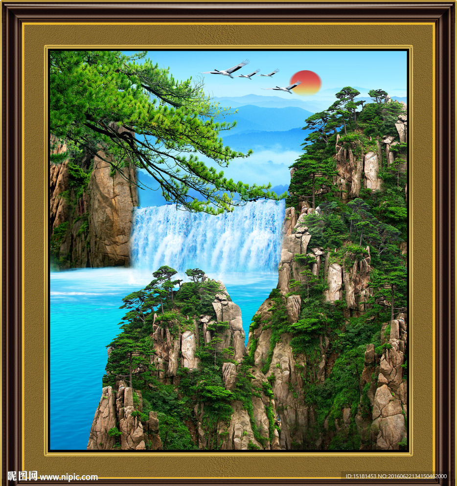 风景画山水