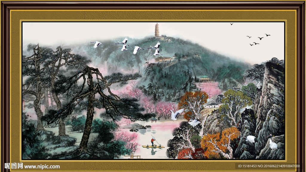 国画水墨