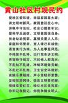 村规民约