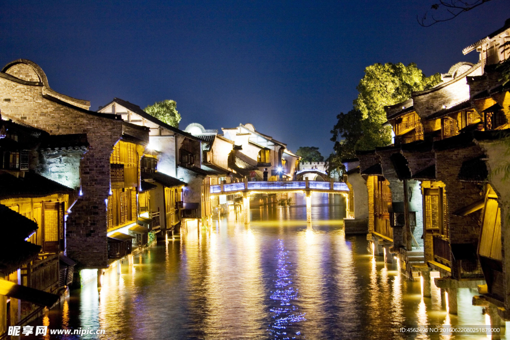 江南夜晚